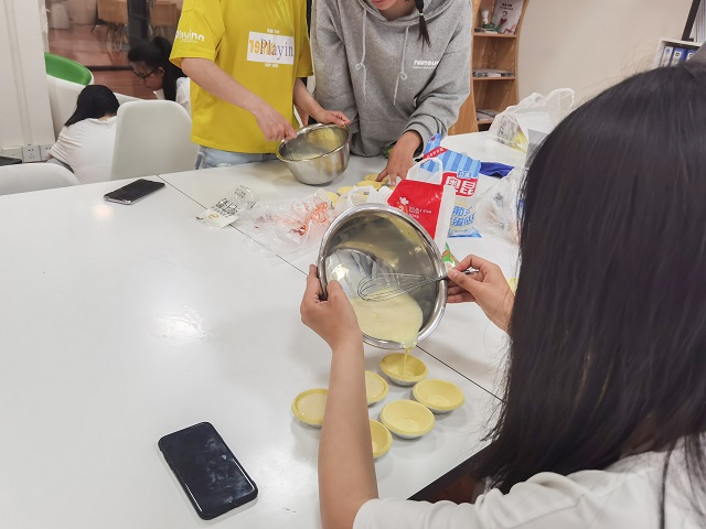 群英荟萃 “我”与美食的奇妙相遇——青藤书院举办“Q仔厨房”系列活动第18期