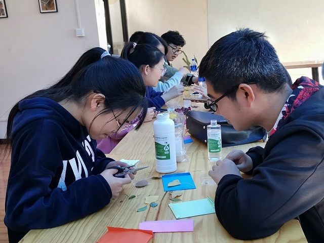 “一纸落叶 画意深秋”:三达书院“创美四季”系列活动