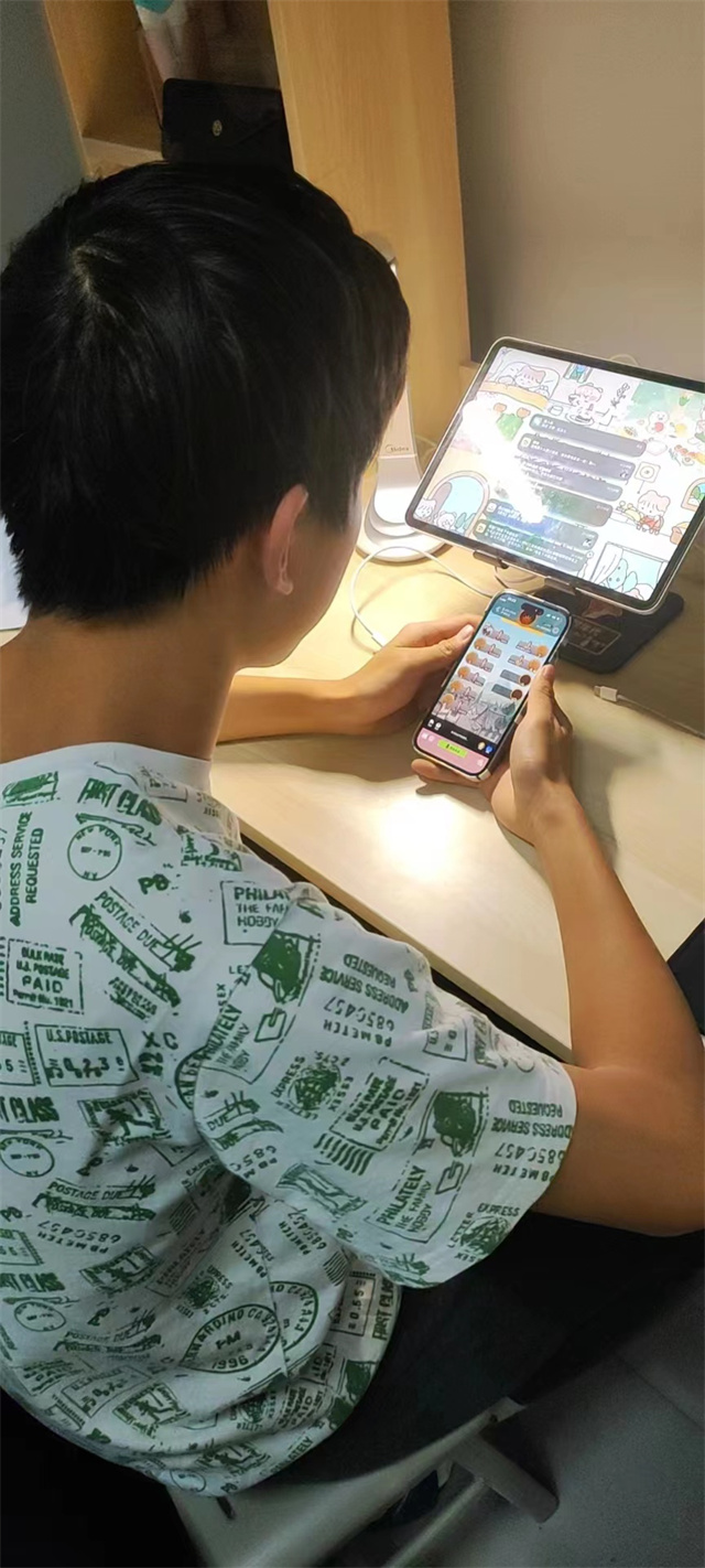 拒绝emo 云端欢乐 从“心”生活——青藤书院举办“云上有只狼”活动