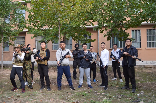 点燃十月 激情共战——太行书院团队挑战之水弹竞技第六期