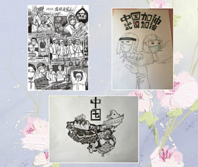 以抗击疫情 贡献自己的力量——战“疫”必胜插画展