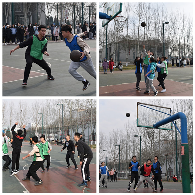 挥洒汗水 洋溢青春——记太行书院“社区运动日”3V3篮球赛