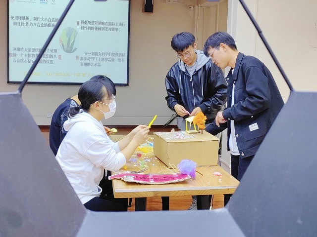 八音巧艺 漫游冬日意趣时光——三达书院开展“创意掘金计划”系列活动