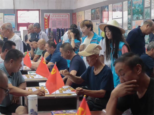 【三下乡】棋文化助力乡村振兴 营造乡村文明新气象——箕城书院新青年乡村调研观察团“三下乡”实践活动之象棋比赛纪实