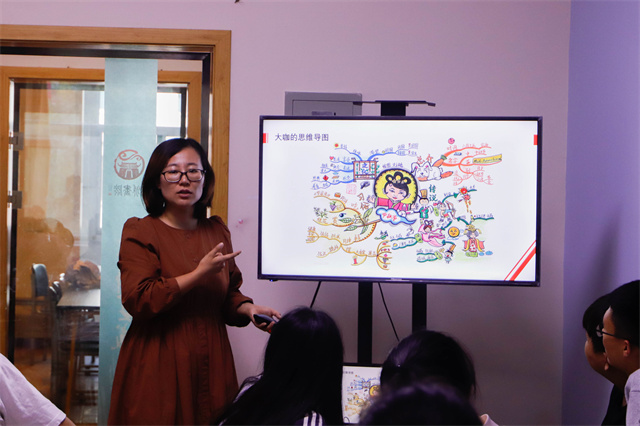 迎接盛世华诞 绘就美好赞歌——箕城书院举办第46期“打造属于你的思维导图”思维Zone
