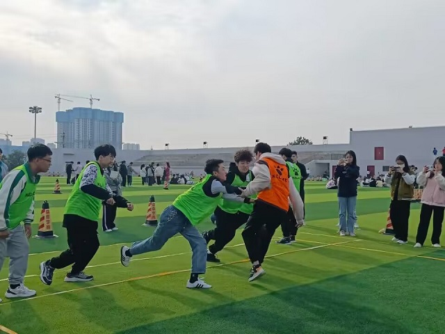 激扬青春 竞赛显风采 热血卡巴迪 合作助成功——太行书院开展社区最强团队之卡巴迪对抗赛