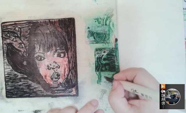 忆年少时光 重绘木板画——杏花书院第4期艺点生趣