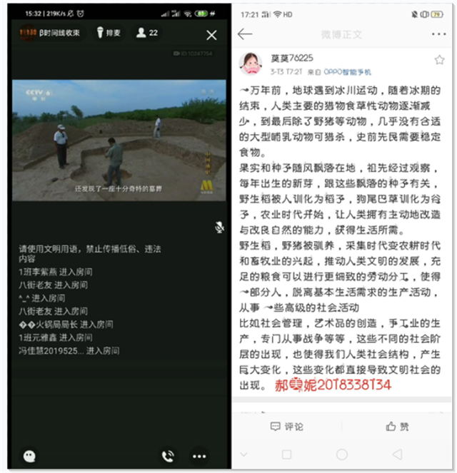 赞人类无穷智慧 叹文明源远流长——箕城书院开展“带你纵观中国历史长河”视频分享会