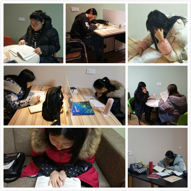 紧张考试周 温馨太行情——太行书院复习周