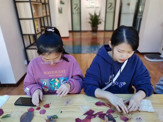 “一纸落叶 画意深秋”:三达书院“创美四季”系列活动