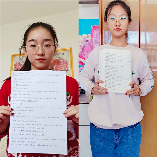 在太行与英语学习有个约会——太行书院举办“疯狂七天英语线上打卡”活动