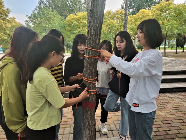 绳结聚力 助力成长 ——大学生户外领导力第五期之绳索打结