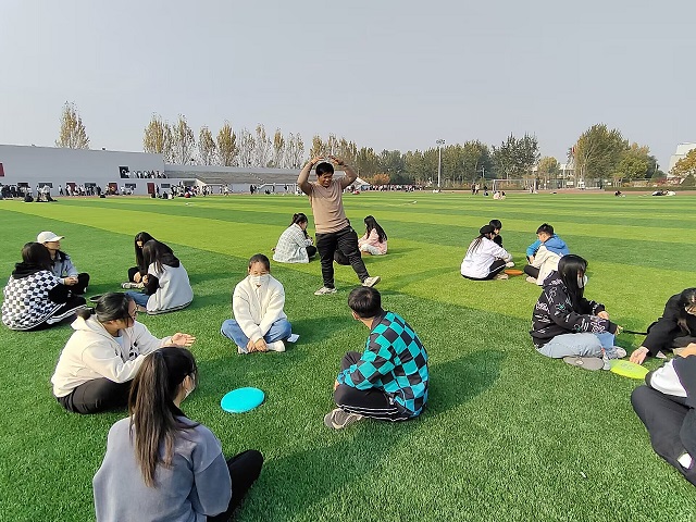 潮玩飞盘 永不放弃——太行书院第21期团队凝聚力再造活动
