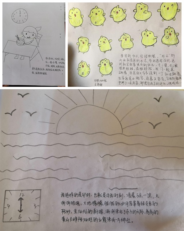 画出一抹光阴 留住一分感动——箕城书院开展以“艺”战“疫”绘出我宅家的十二时辰