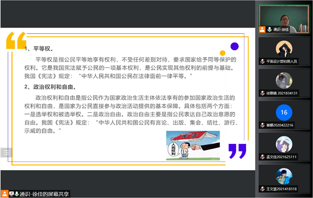 以思维导图为基石了解宪法所赋权利——箕城书院第44期“打造属于你的思维导图”思想Zone活动