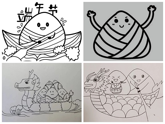 浓情绘端午 画中品粽香——三达书院开展“笔舞青春”系列活动