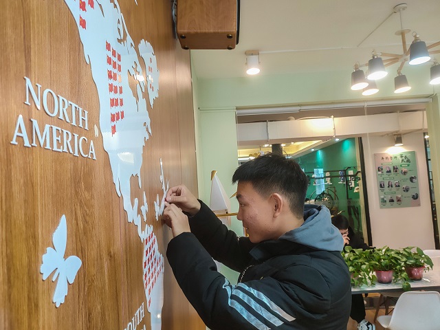 环游世界 做自律的追梦人——青藤书院举办考研英语早读打卡活动